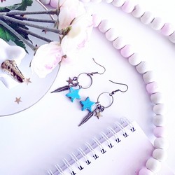 Boucles d'oreilles Etoiles